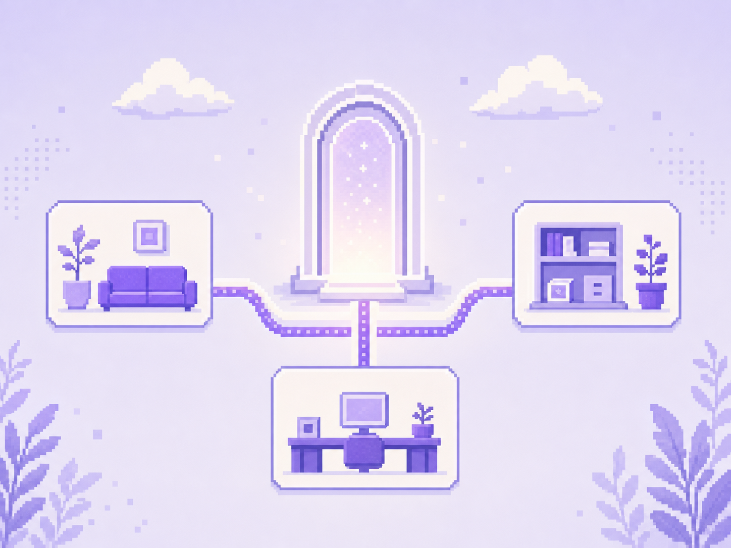 Concept artwork representing customer platforms