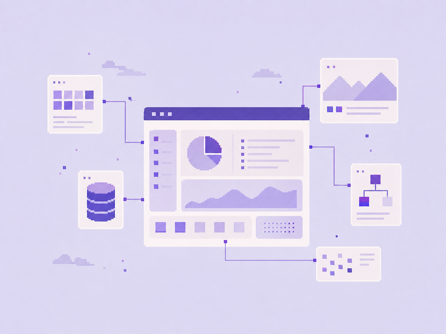 Concept artwork representing digital products